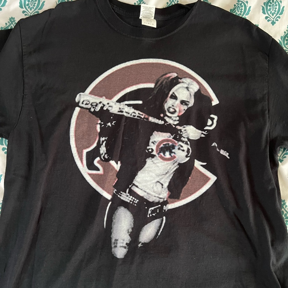 Harley Quinn x Chicago Cubs Large T-Shirt